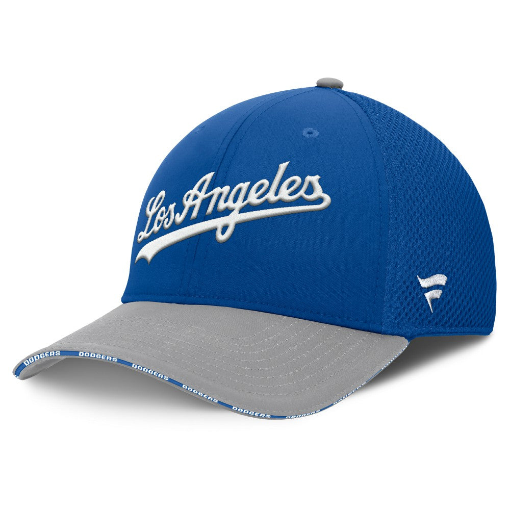 Los Angeles Dodgers Pennant Flex Hat - Royal/Gray