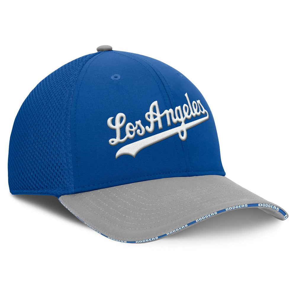 Los Angeles Dodgers Pennant Flex Hat - Royal/Gray