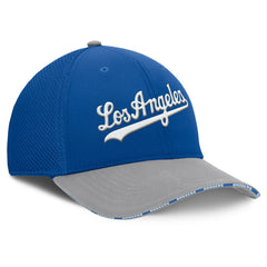Los Angeles Dodgers Pennant Flex Hat - Royal/Gray