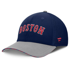 Boston Red Sox Pennant Flex Hat - Navy/Gray