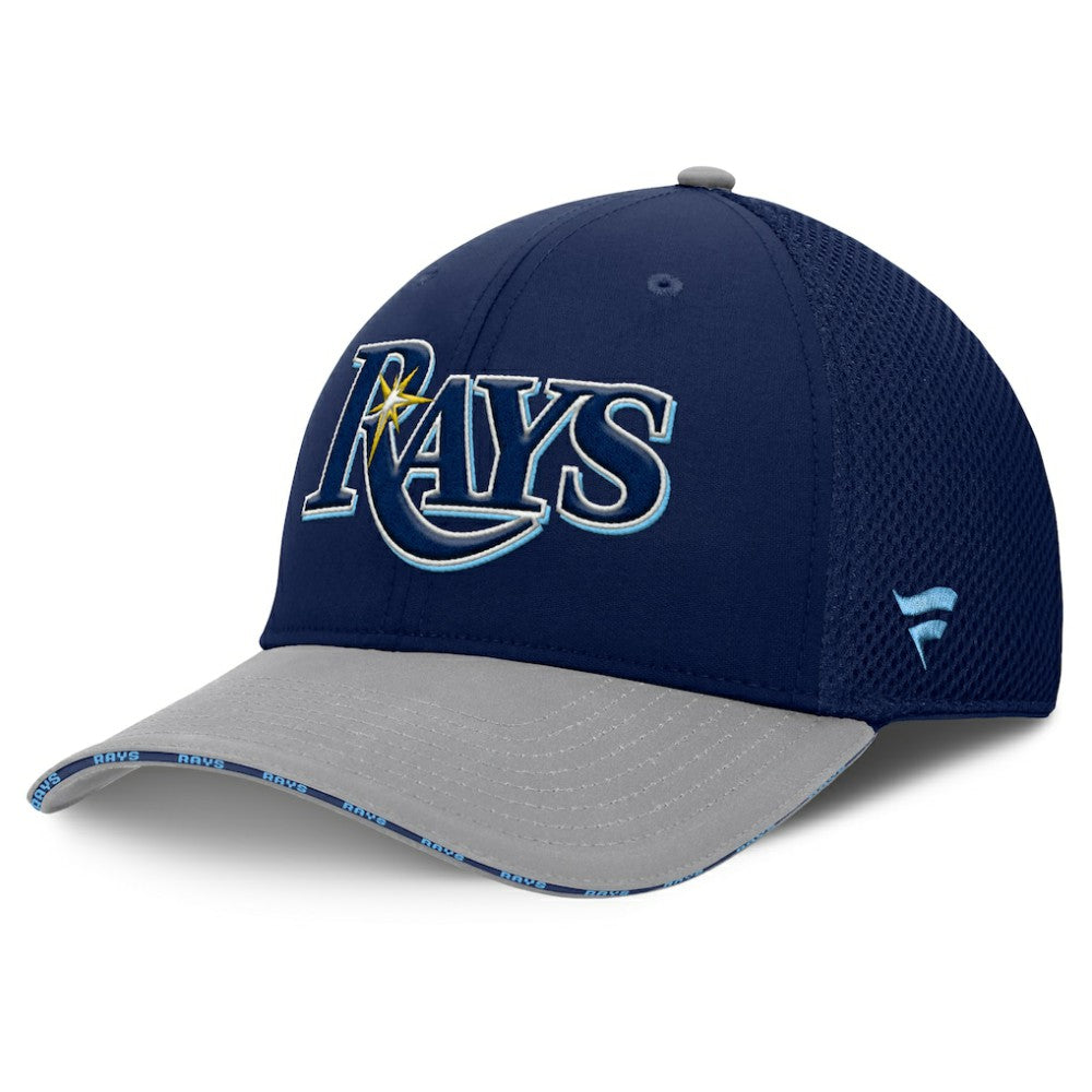 Tampa Bay Rays Pennant Flex Hat - Navy/Gray