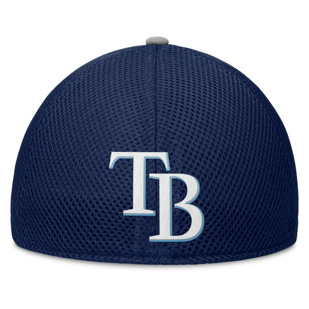 Tampa Bay Rays Pennant Flex Hat - Navy/Gray