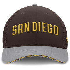 San Diego Padres Pennant Flex Hat - Brown/Gray