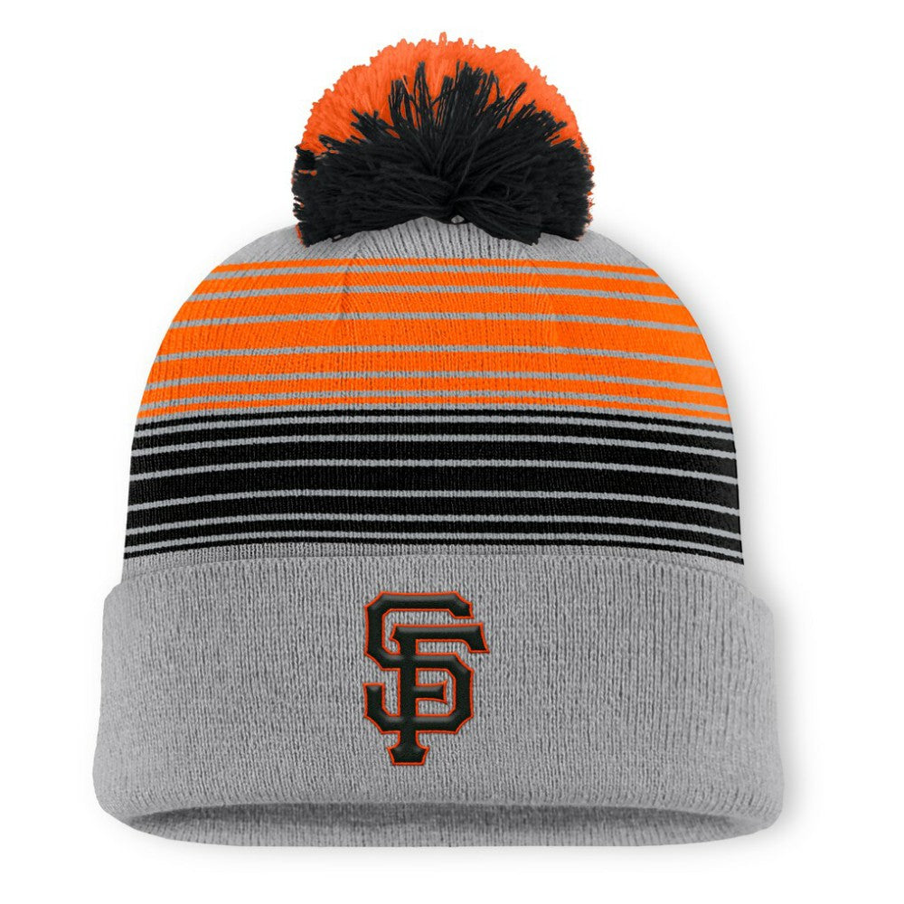San Francisco Giants Balk Cuffed Knit Hat with Pom - Gray