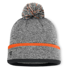 San Francisco Giants Backstop Cuffed Knit Hat with Pom - Heather Gray
