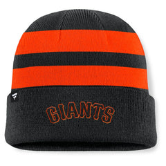 San Francisco Giants Baseline Cuffed Knit Hat - Black