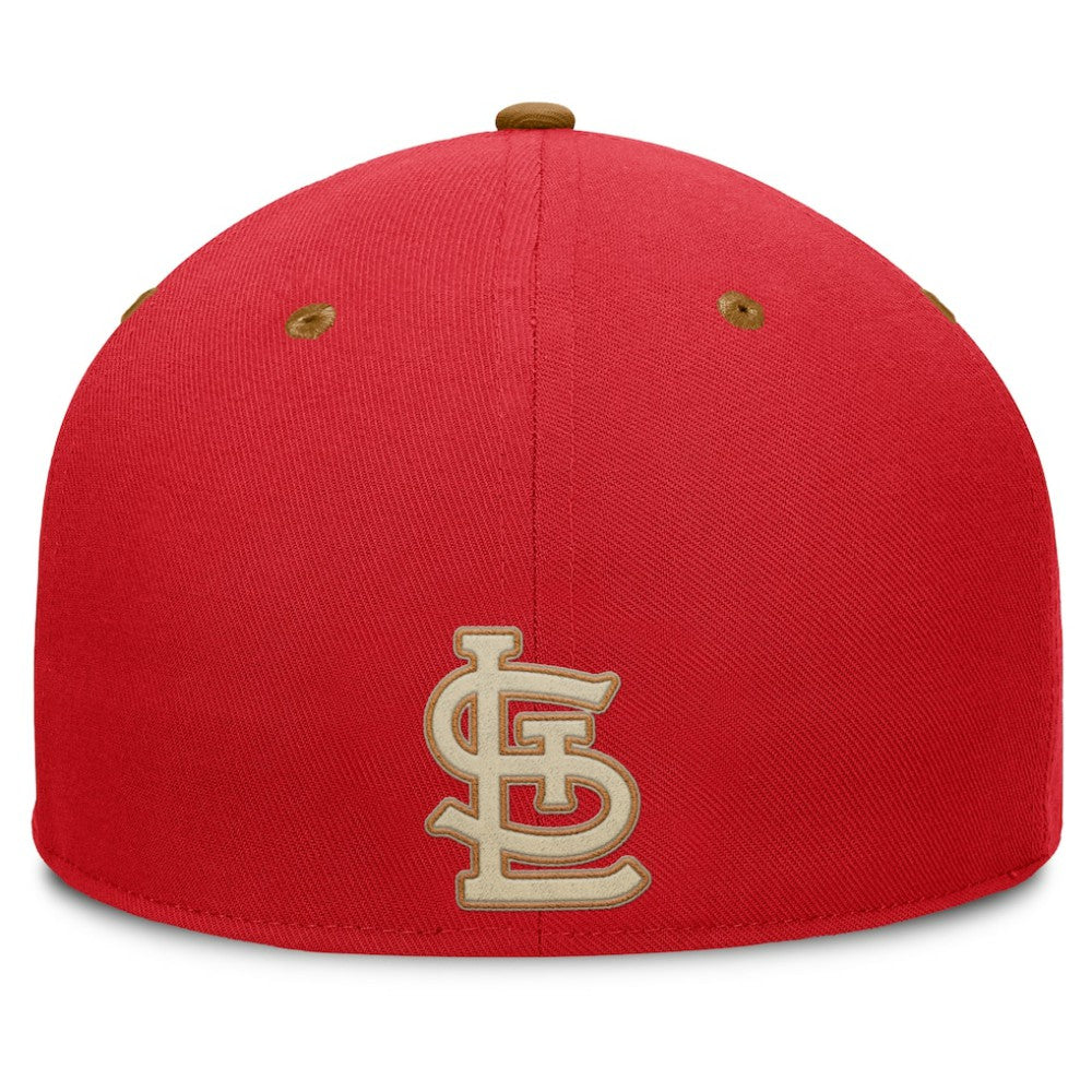 St. Louis Cardinals Splinter Fitted Hat - Red/Tan