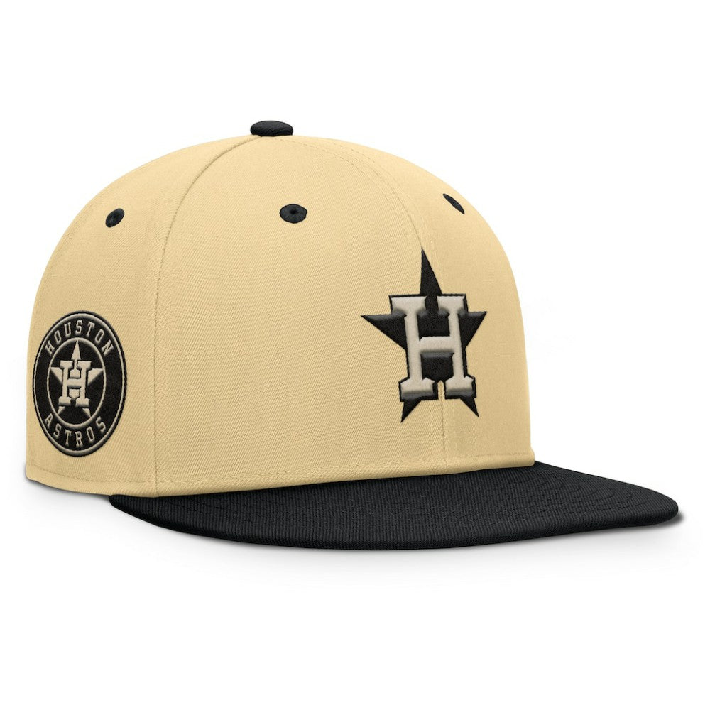 Houston Astros Duel Adjustable Hat - Khaki