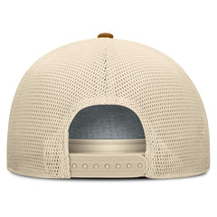 Minnesota Twins A-Frame Trucker Adjustable Hat - Brown