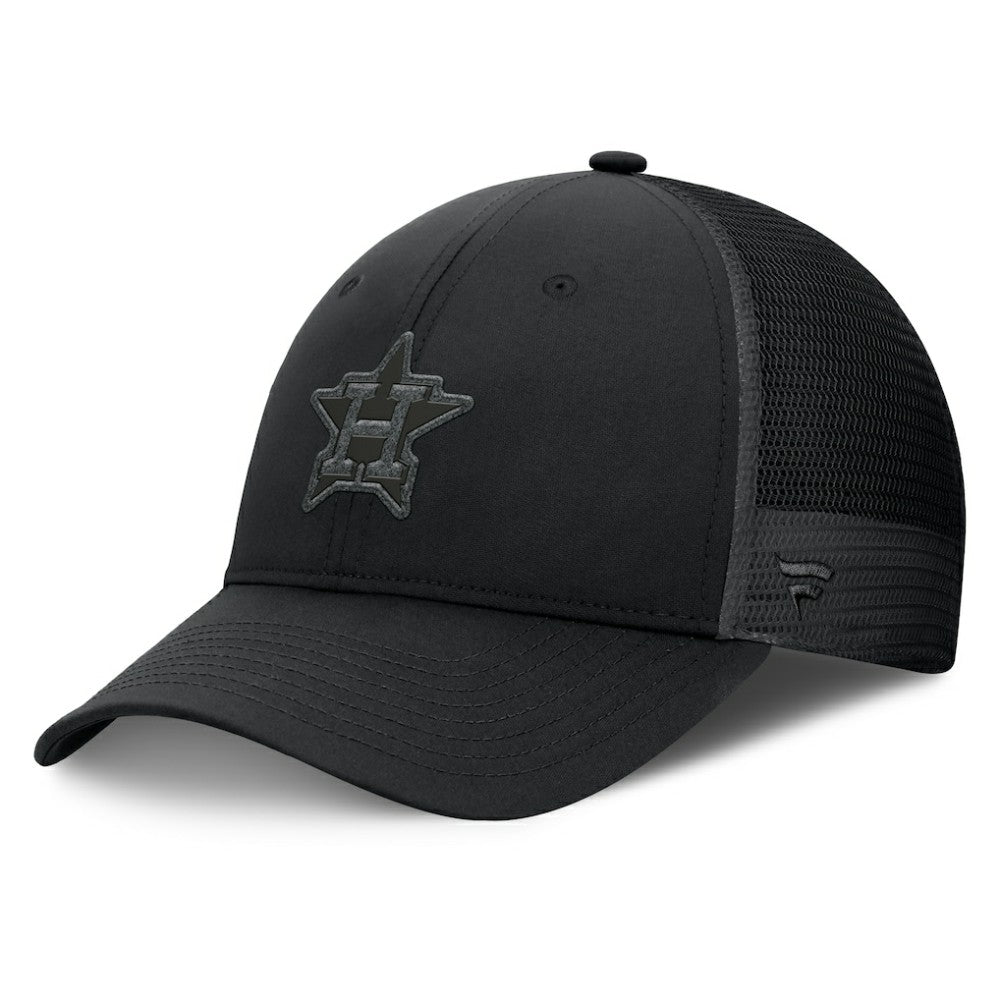 Houston Astros Launch Adjustable Trucker Hat - Black