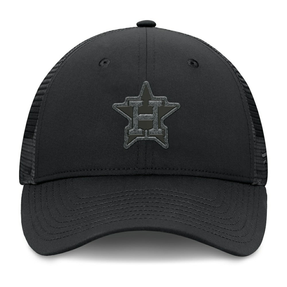 Houston Astros Launch Adjustable Trucker Hat - Black