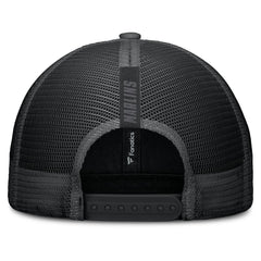 Miami Marlins Launch Adjustable Trucker Hat - Black