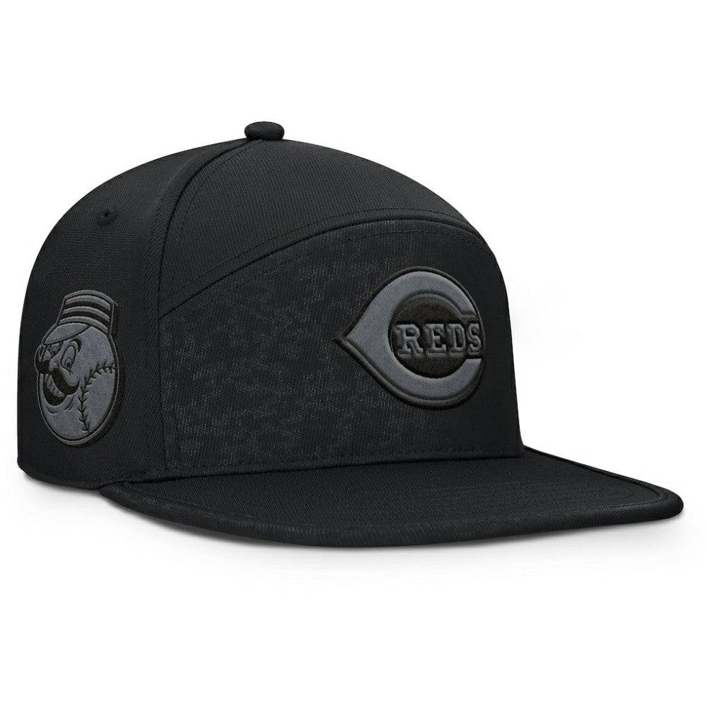 Cincinnati Reds Platoon Snapback Hat - Black
