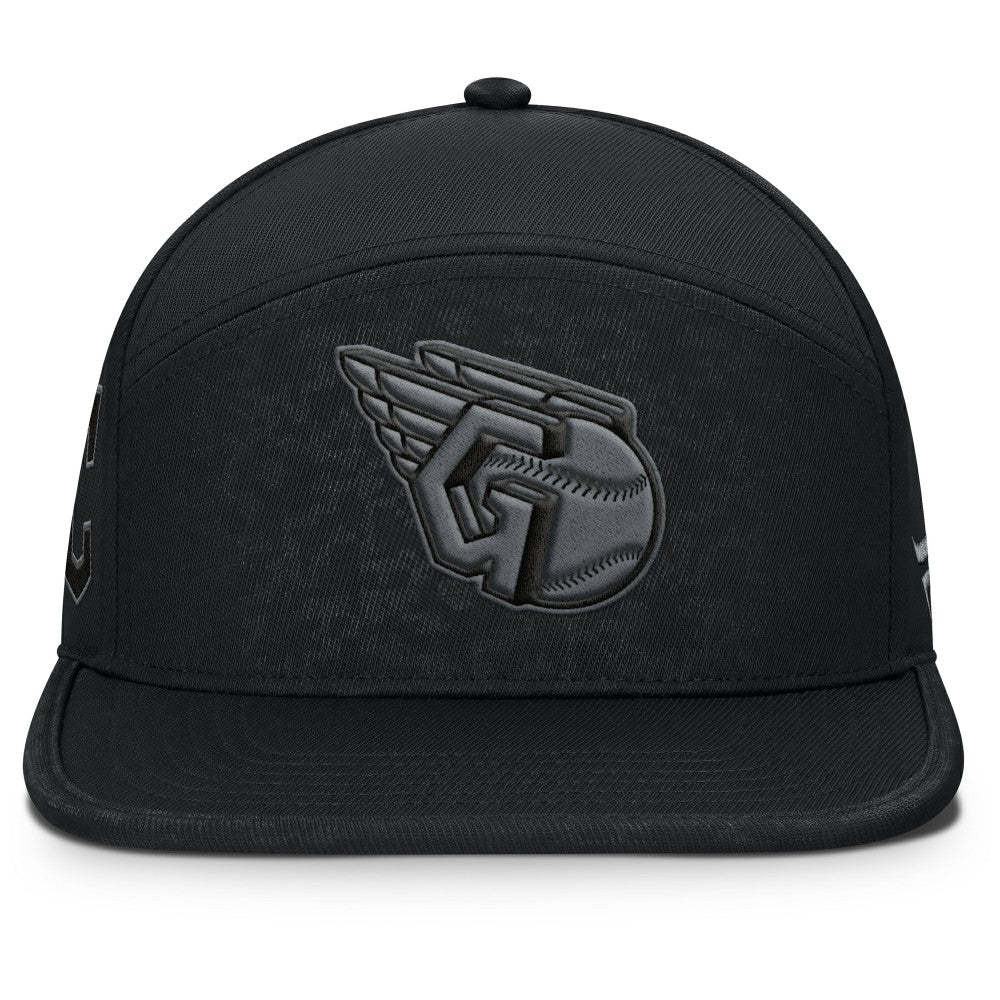 Cleveland Guardians Platoon Snapback Hat - Black