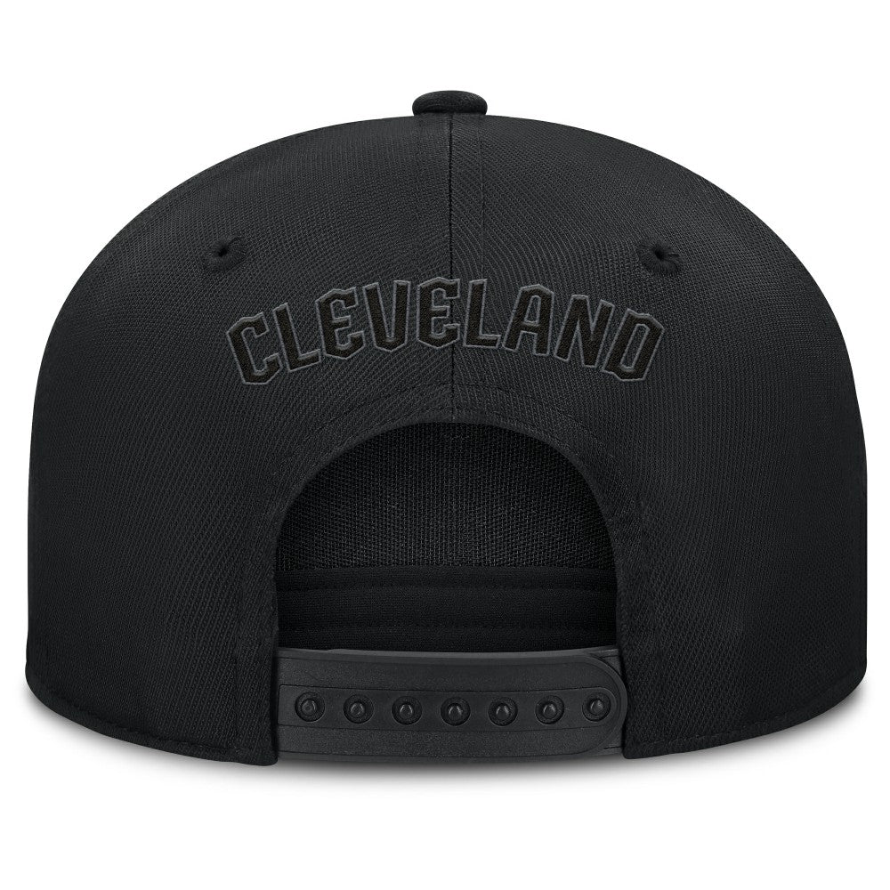 Cleveland Guardians Platoon Snapback Hat - Black