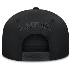 Cleveland Guardians Platoon Snapback Hat - Black
