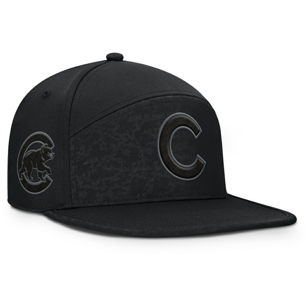 Chicago Cubs Platoon Snapback Hat - Black