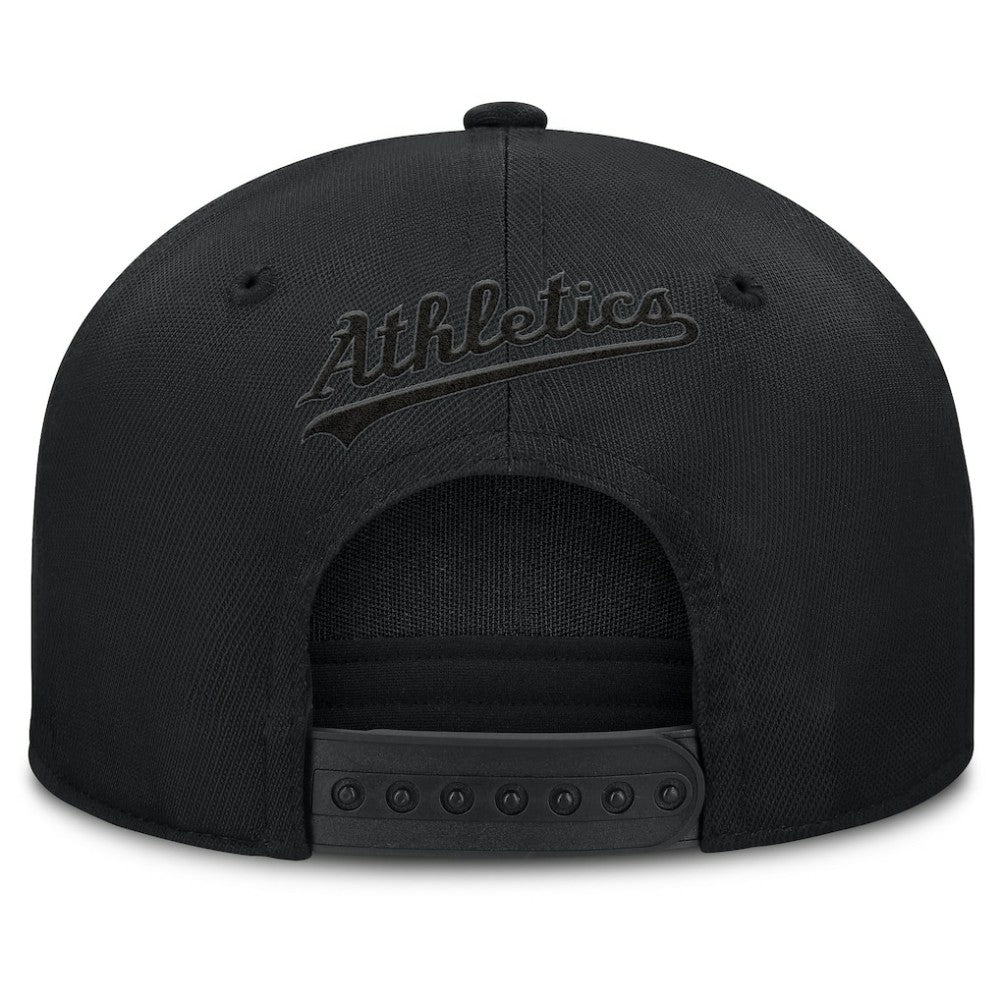 Athletics Platoon Adjustable Hat - Black