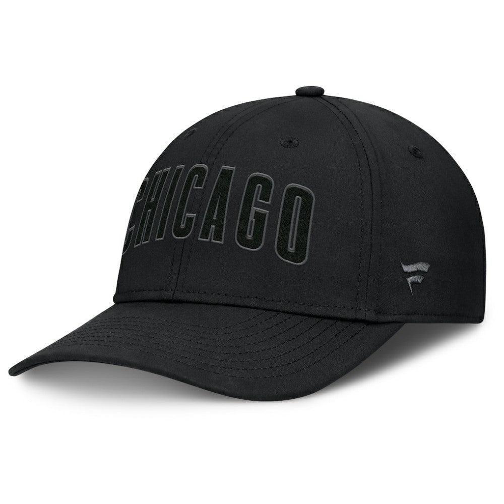 Chicago Cubs Overpower Flex Hat - Black