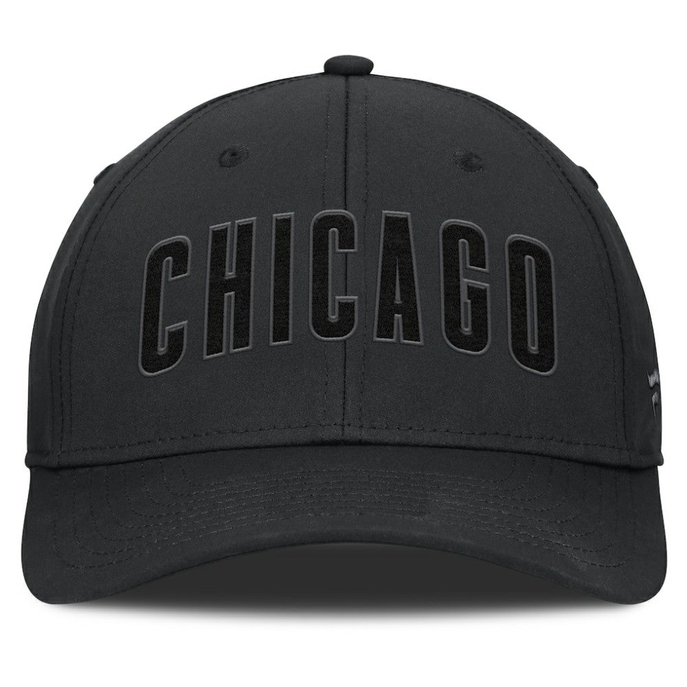 Chicago Cubs Overpower Flex Hat - Black