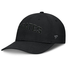 Pittsburgh Pirates Overpower Flex Hat - Black