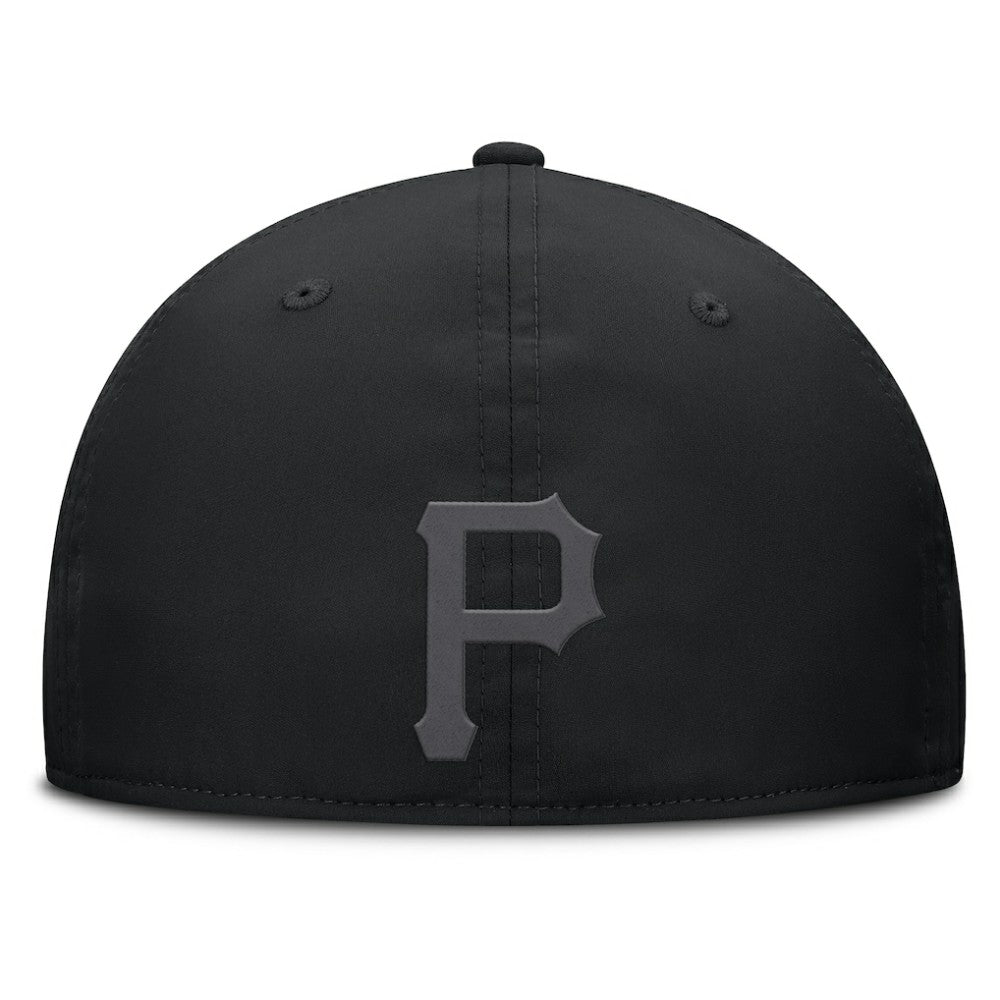 Pittsburgh Pirates Overpower Flex Hat - Black