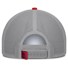 St. Louis Cardinals Designated A-Frame Foam Front Trucker Adjustable Hat - White/Red
