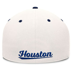 Houston Astros Unit Fitted Hat - Cream/Navy