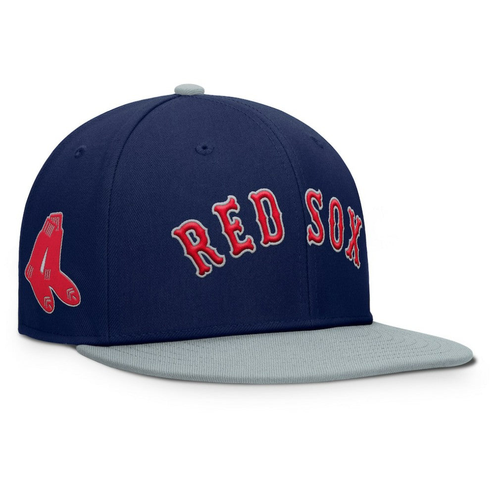 Boston Red Sox Yard Fitted Hat - Navy/Gray