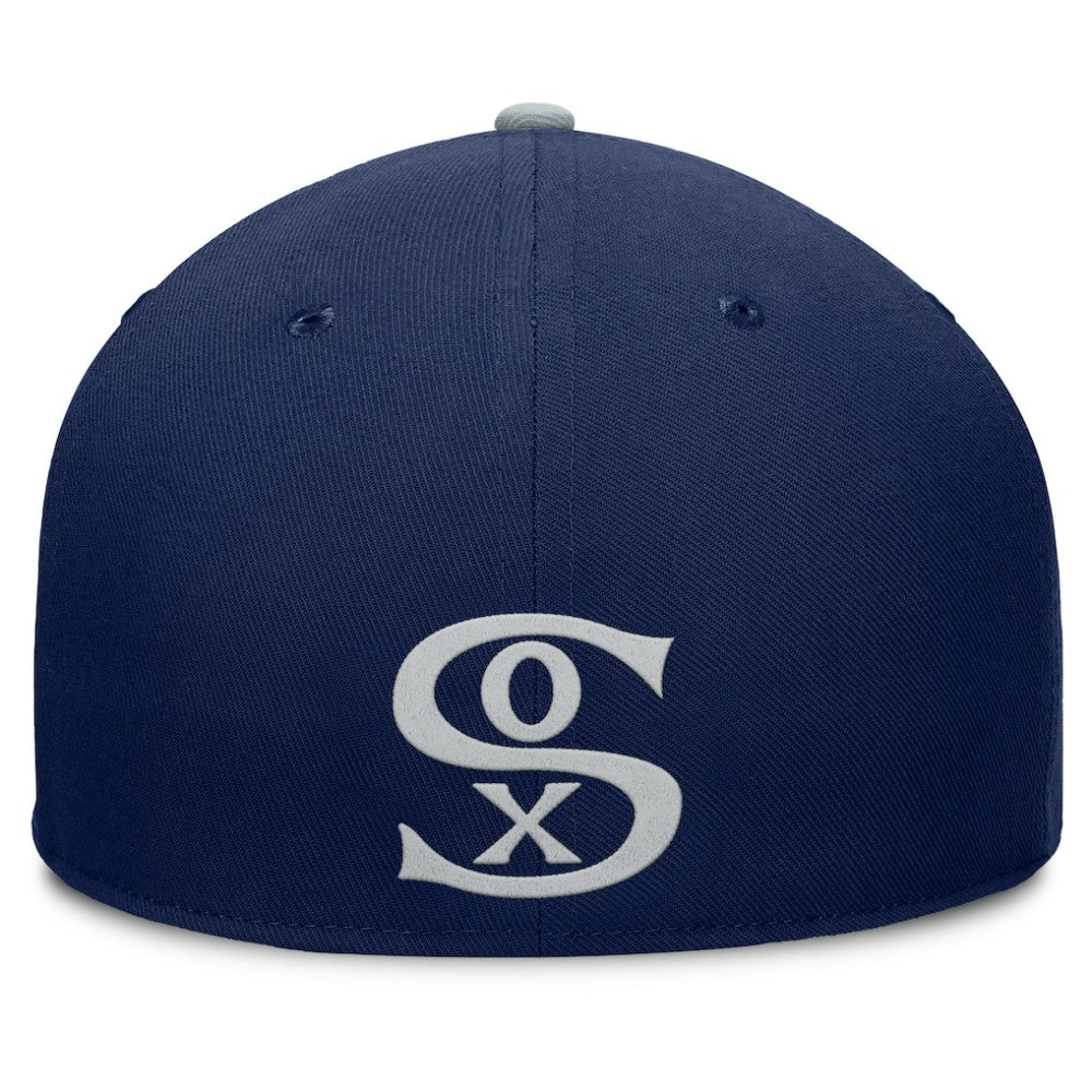 Chicago White Sox Yard Fitted Hat - Navy/Gray