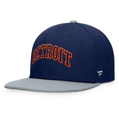 Detroit Tigers Yard Fitted Hat - Navy/Gray