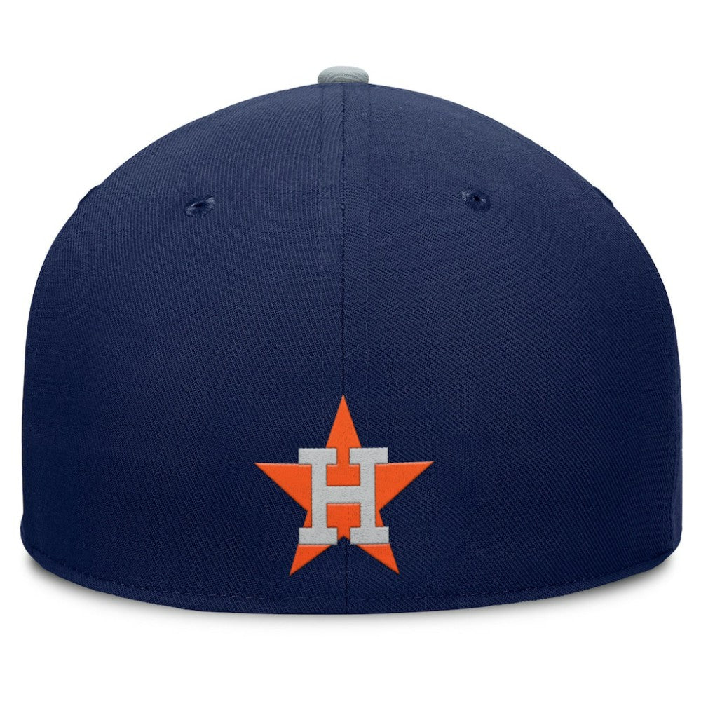 Houston Astros Yard Fitted Hat - Navy/Gray