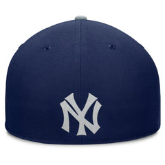 New York Yankees Yard Fitted Hat - Navy/Gray