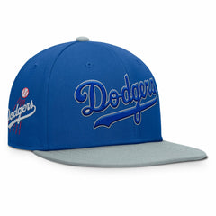 Los Angeles Dodgers Yard Fitted Hat - Royal/Gray