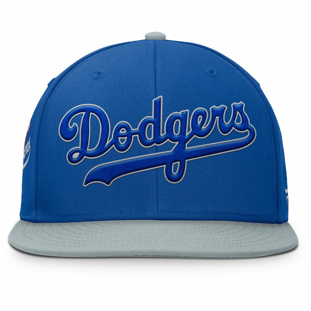 Los Angeles Dodgers Yard Fitted Hat - Royal/Gray