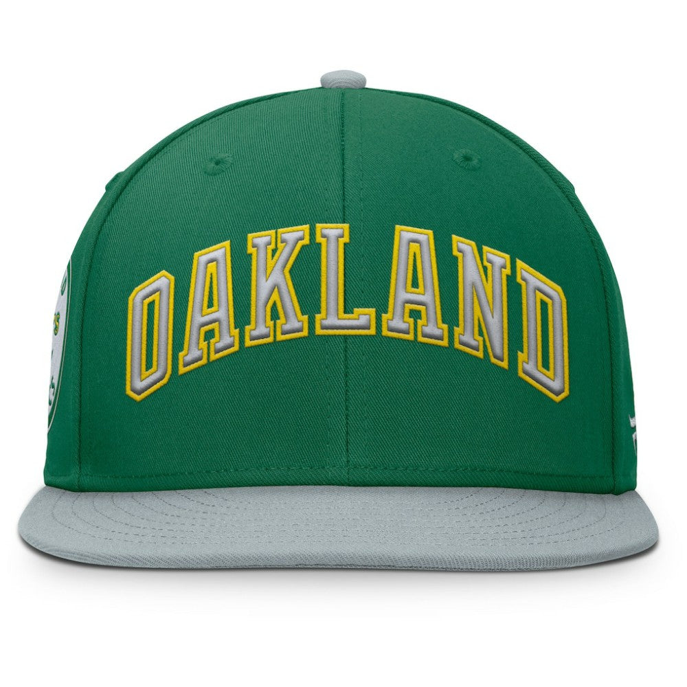 Athletics Yard Fitted Hat - Green/Gray