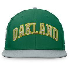 Athletics Yard Fitted Hat - Green/Gray