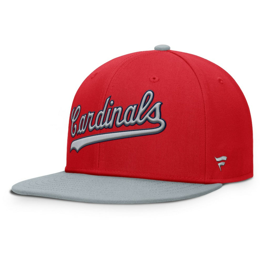 St. Louis Cardinals Yard Fitted Hat - Red/Gray