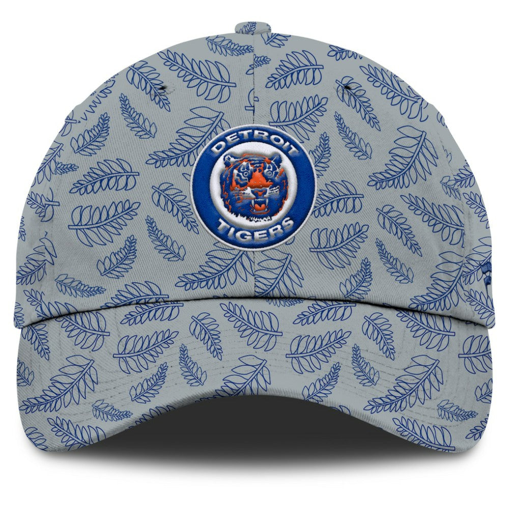 Detroit Tigers Women's Cooperstown Collection Shift Adjustable Hat - Gray