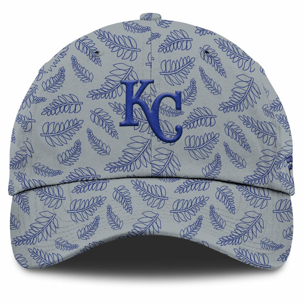 Kansas City Royals Women's Cooperstown Collection Shift Adjustable Hat - Gray