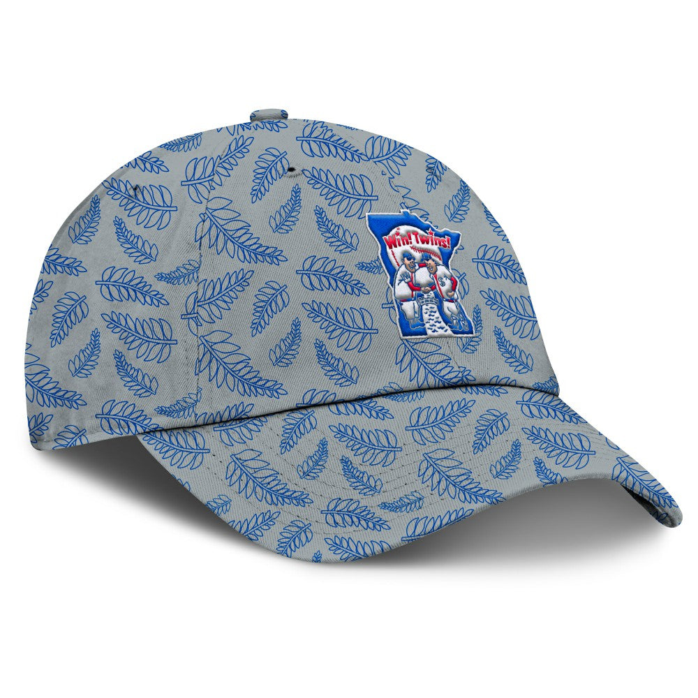 Minnesota Twins Women's Cooperstown Collection Shift Adjustable Hat - Gray