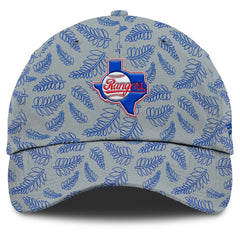 Texas Rangers Women's Cooperstown Collection Shift Adjustable Hat - Gray