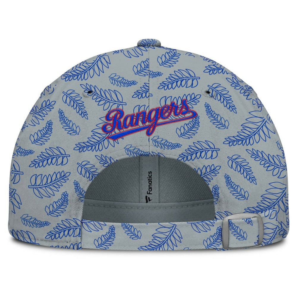 Texas Rangers Women's Cooperstown Collection Shift Adjustable Hat - Gray