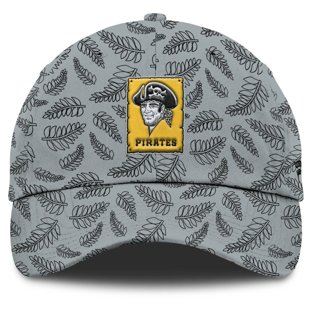 Pittsburgh Pirates Women's Cooperstown Collection Shift Adjustable Hat - Gray