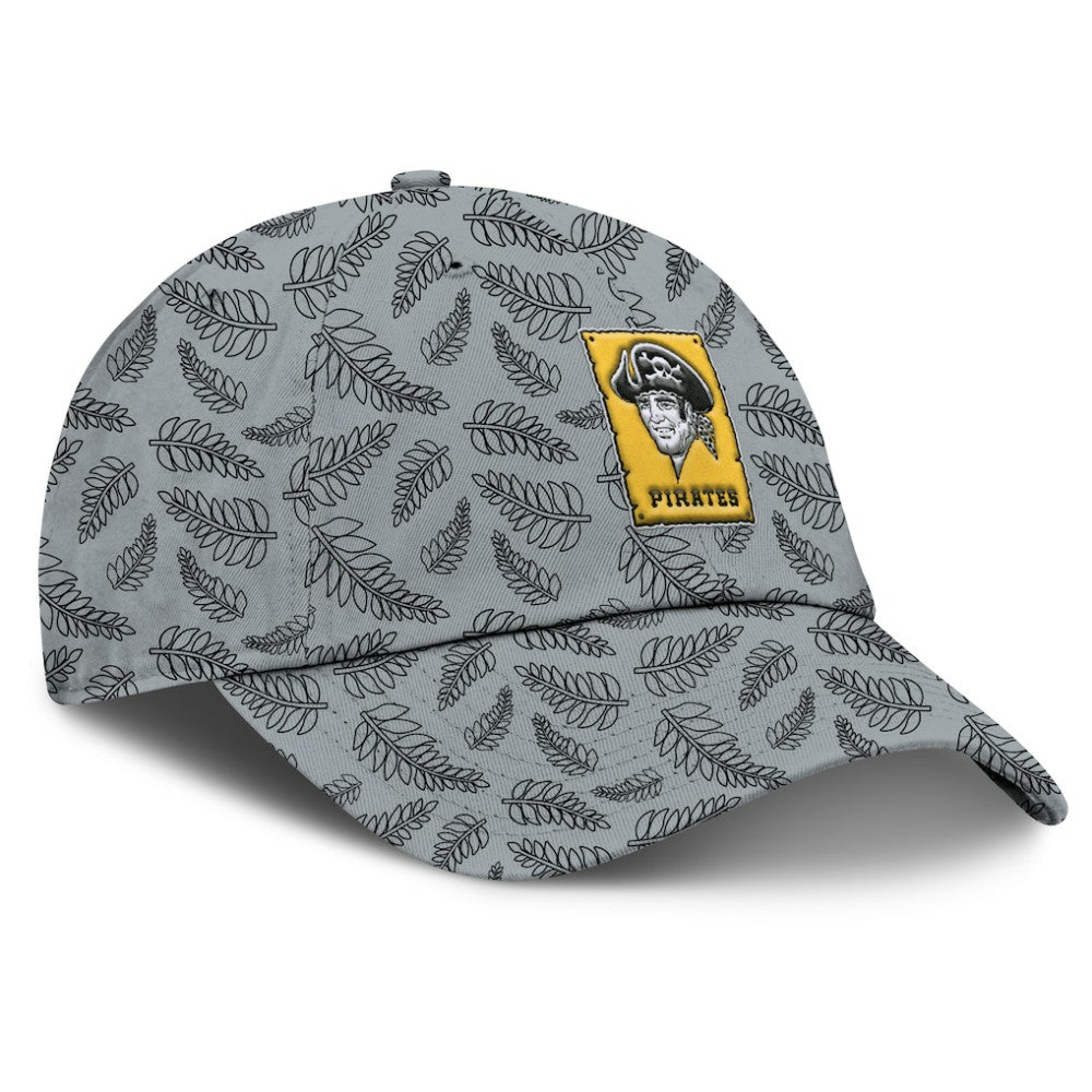Pittsburgh Pirates Women's Cooperstown Collection Shift Adjustable Hat - Gray