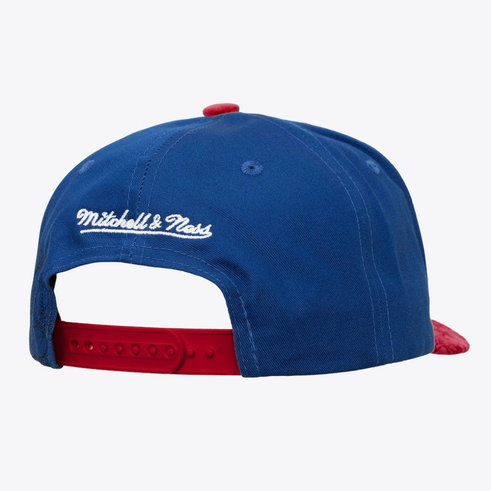 Washington Capitals Mitchell & Ness May Flowers Pro Crown Adjustable Hat