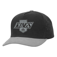 Los Angeles Kings Mitchell & Ness May Flowers Pro Crown Adjustable Hat