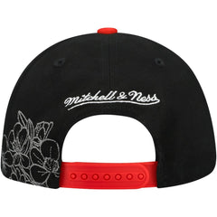 Chicago Blackhawks Mitchell & Ness May Flowers Pro Crown Adjustable Hat