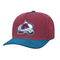 Colorado Avalanche Mitchell & Ness May Flowers Pro Crown Adjustable Hat