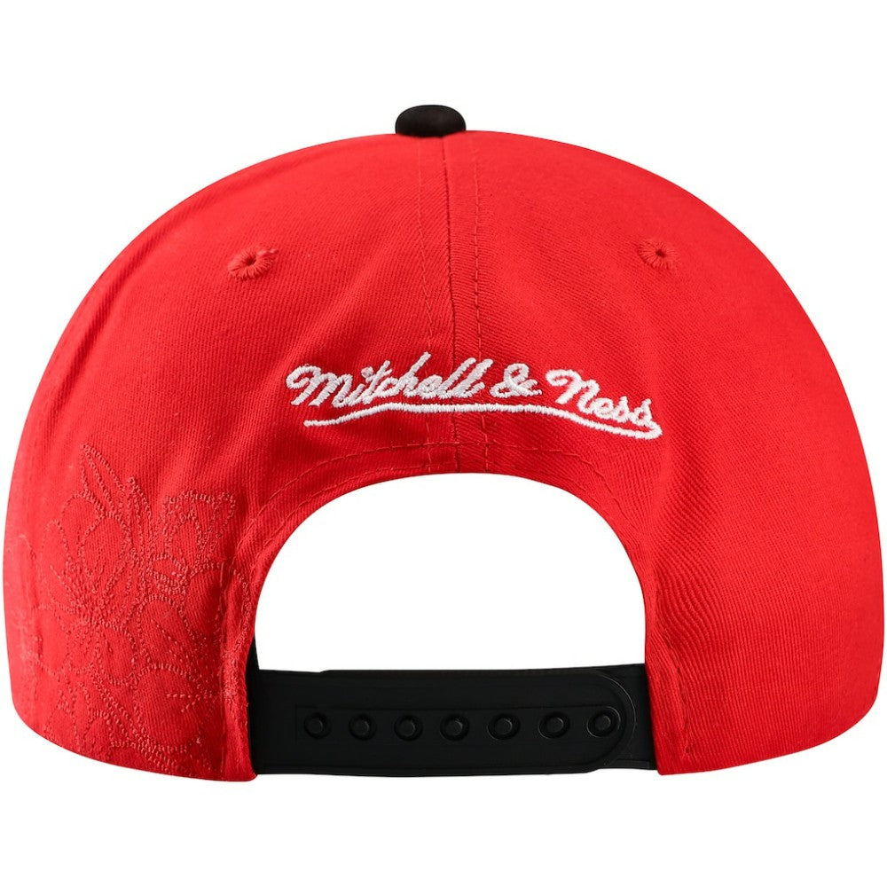 Detroit Red Wings Mitchell & Ness May Flowers Pro Crown Adjustable Hat